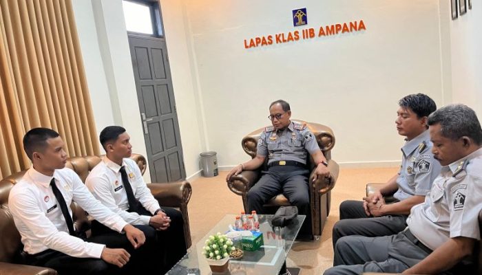 Kalapas Ampana Beri Arahan Kepada 2 Orang CPNS