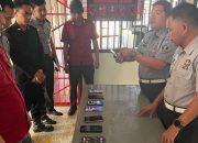 Cegah Judi Online Pada Jajaran, Lapas Ampana Gelar Sidak Regu Pengamanan.