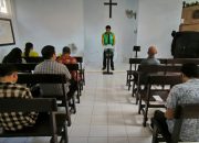 Ibadah Minggu Lapas Ampana, Dukung Peningkatan Spiritual Warga Binaan Beragama Nasrani