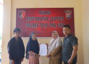 Terapkan Keadilan Restoratif, Satreskrim Polres Touna Selesaikan Kasus Pencurian HP