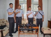 Tertibkan Laporan BMN, Lapas Ampana Lakukan Pemeriksaan Fisik Senjata Api
