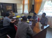 Kalapas Ampana Kunjungan Koordinas Bersama Kapolres Touna