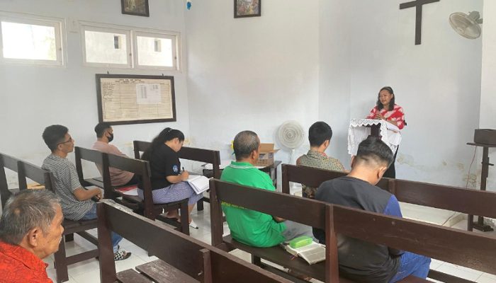 Lapas Ampana Pagi Gelar Ibadah Rabu Pagi