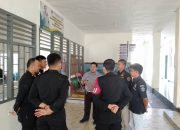 KA KPLP Lapas Ampana Beri Penguatan Petugas Jaga.