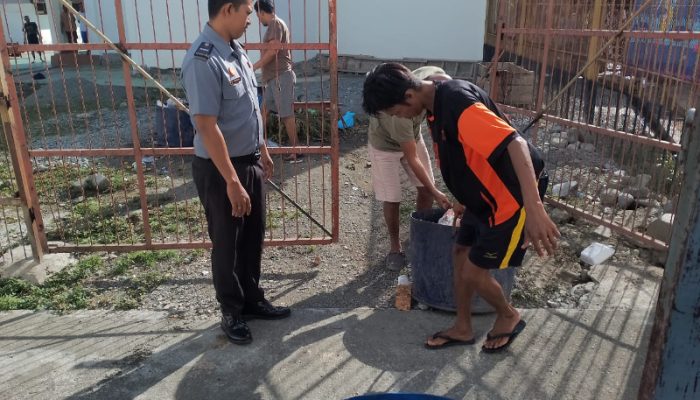 Pembuangan Sampah di Lapas AMpana
