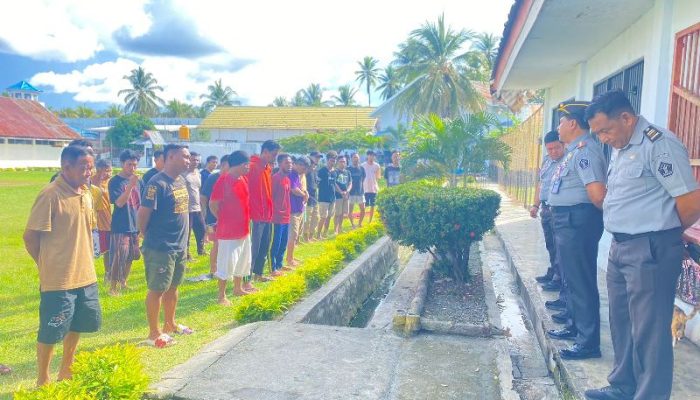 Kalapas Ampana Edukasi Warga Binaan tentang Arahan Presiden dan 100 Hari Kinerja Menteri Imigrasi dan Pemasyarakatan