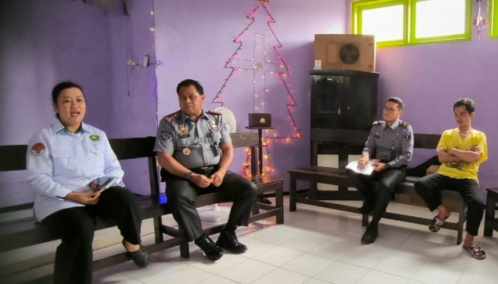 Kalapas Ampana Pimpin Rapat Persiapan Natal 2024