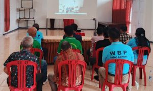 Warga Binaan Kristen Lapas Ampana Ikuti Ibadah Virtual Bersama Yayasan Sungai Kehidupan Ministry